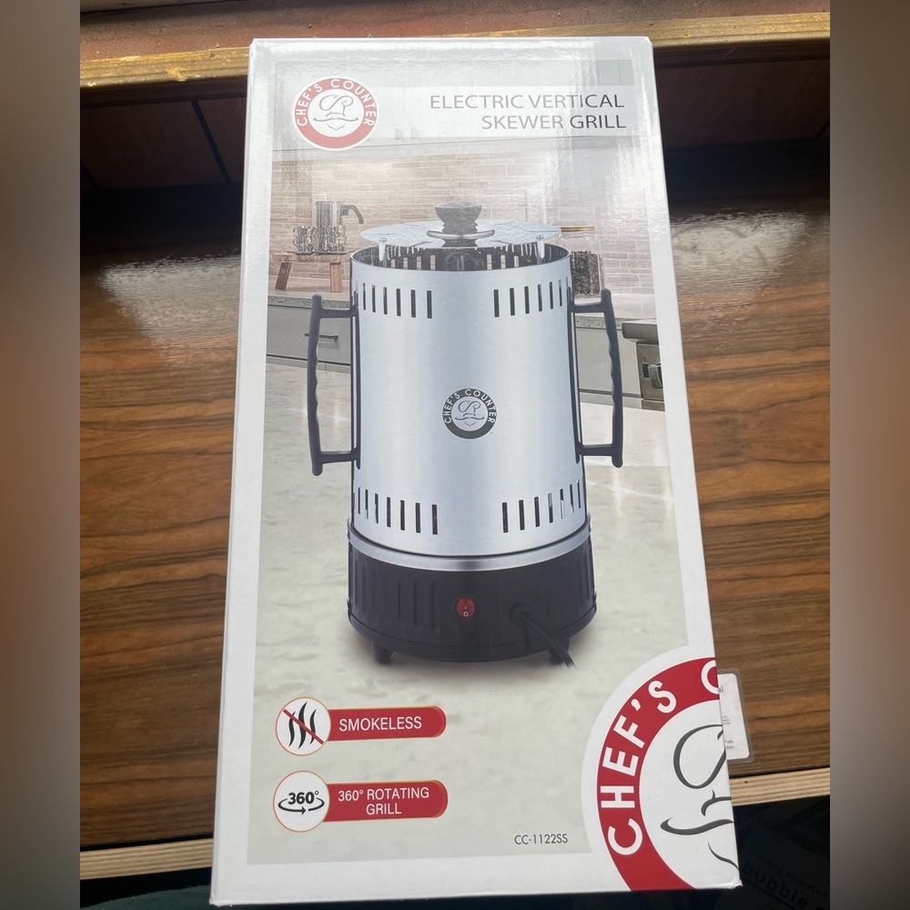 SOLD Chef's Counter Electric Vertical Skewer Grill